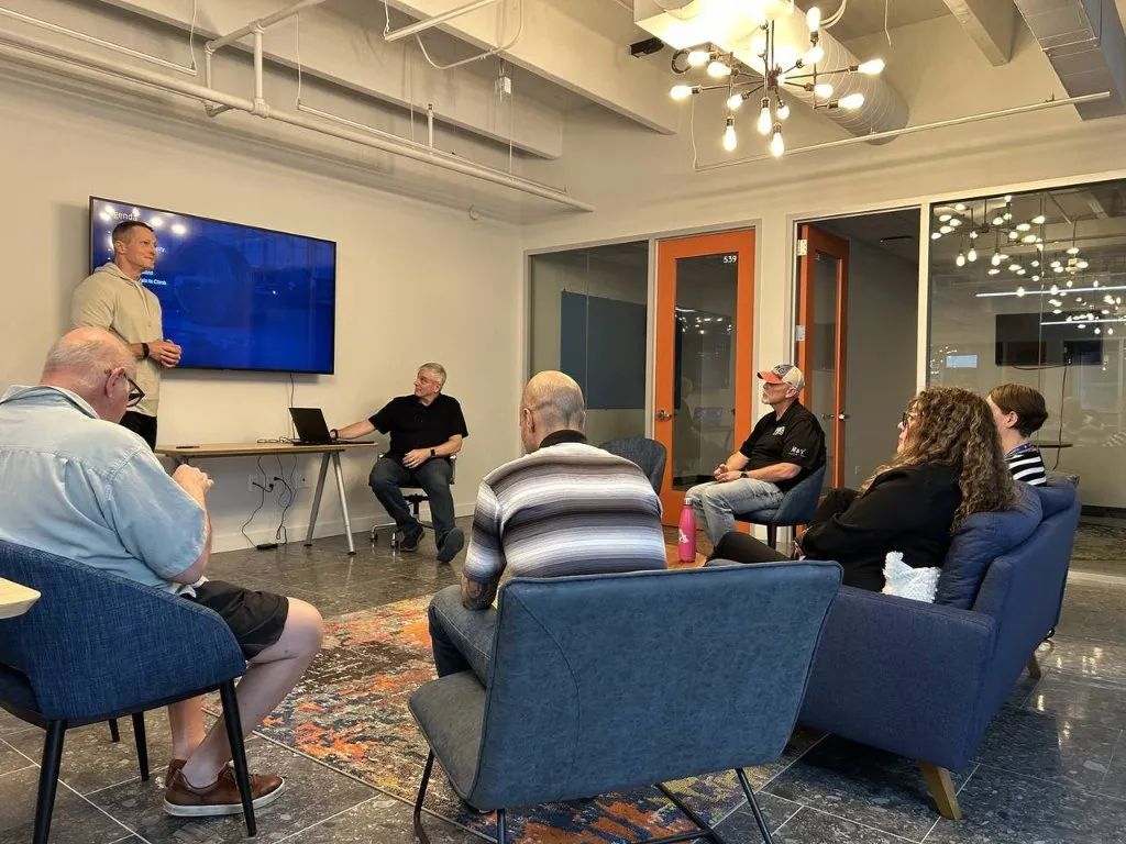 The room at the first Founder Series